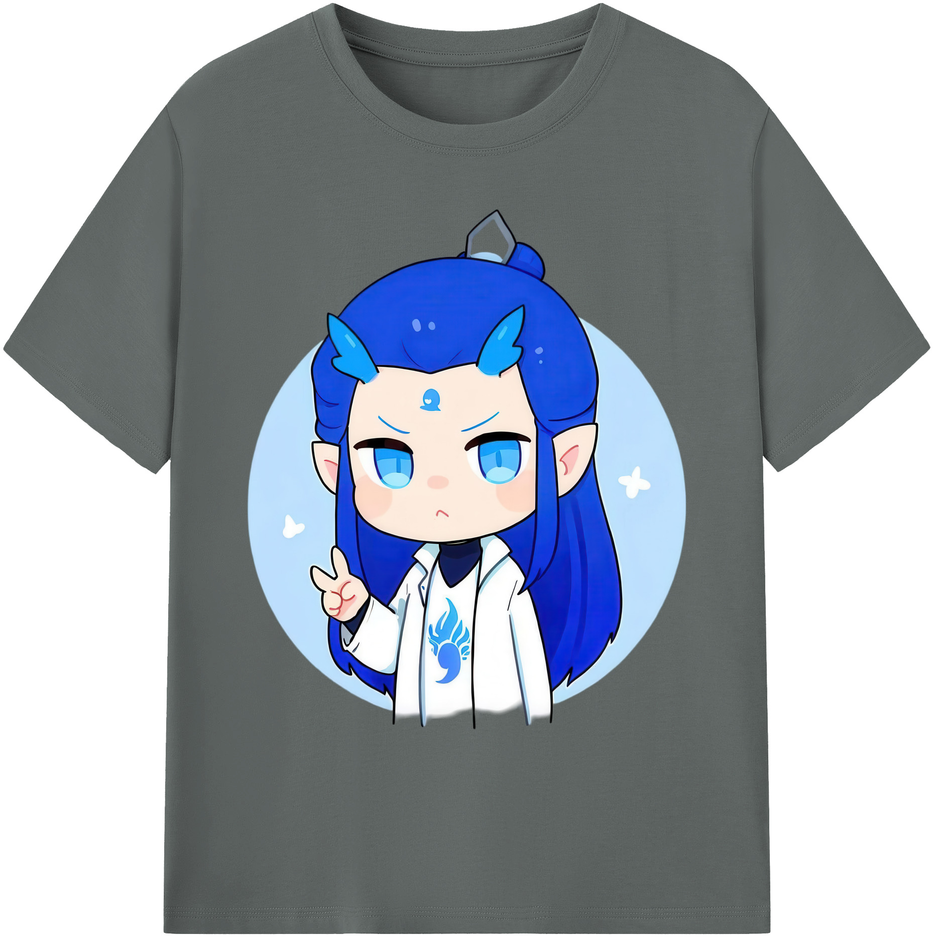 （画像用） Ne Zha 2 ナタ 魔童の大暴れ 綿100％ メンズ半袖Tシャツ｜肌触りやわらか＆通気性